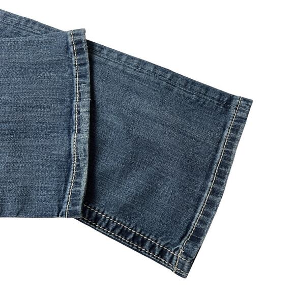 Miss‎ Me Jeans Bootcut JP5908BV Embellished Bling Flap Pocket Women's 27 Denim - Picture 12 of 14